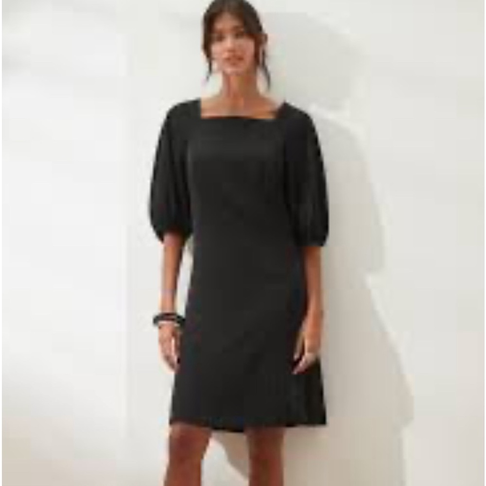 Puff Sleeve Banana Republic Shift Dress